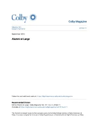 Alumni at Large