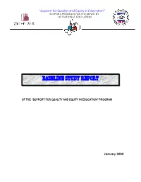 Baseline Study Report