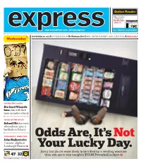 Odds Are, It's Not Your Lucky Day