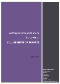 Volume 2: Full Reviews of Reports