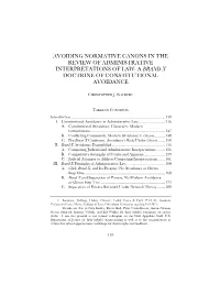 A Brand X Doctrine of Constitutional Avoidance
