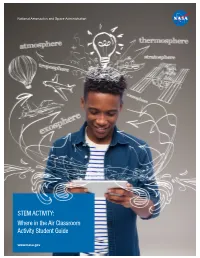 Where in the Air Classroom Activity Student Guide.Pdf