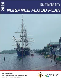 2020 Nuisance Flood Plan