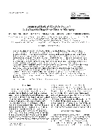 Anatomical Study of Chordodes Koreensis in the Parasitic Phase Using Electron Microscopy