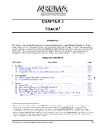 Chapter 5 Track and Placed Here in Alphabetical Order for Your Convenience