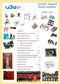 Garforth , Kippax & District Newsletter
