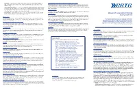 Glossary of Acronyms