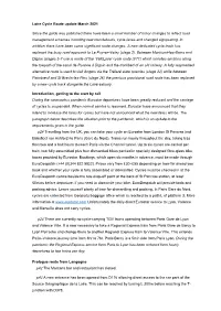 Loire Cycle Route Update March 2021 Since the Guide Was Published