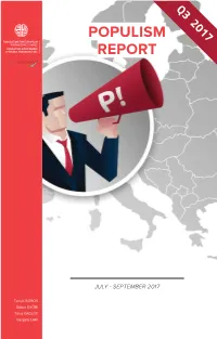 Populism Report
