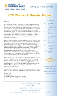 Newsletter Spring 2015