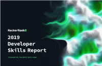 Developer Skills Report Research.Hackerrank.Com Intro