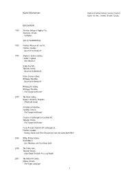 Kent-Monkman-CV.Pdf