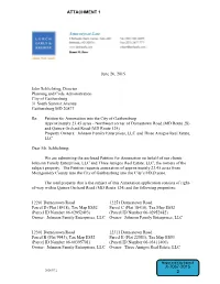 June 26, 2015 John Schlichting, Director Planning and Code