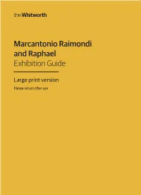 Marcantonio Raimondi and Raphael Exhibition Guide
