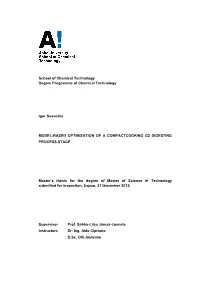 Model-Based Optimization of a Compactcooking G2 Digesting Process Stage