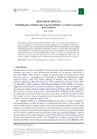 Modelling the Evolution and Expected Lifetime of a Deme's Principal Gene