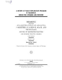 A Review of Nasa's Exploration