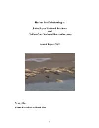 Harbor Seal Annual Report 2005