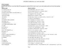 475 Ethics Ordinance List As of June 2020