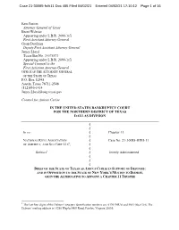 Case 21-30085-Hdh11 Doc 465 Filed 04/02/21 Entered 04/02/21 17:10:12 Page 1 of 16
