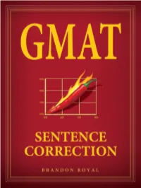 GMAT-Sentence-Correction.Pdf