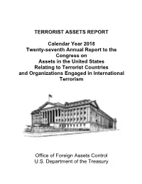 Terrorist Assets Report 2018