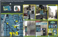 Wayfinding Program Description