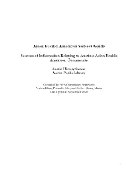 Asian American Resource Guide and There Are Still Significant Gaps Remaining