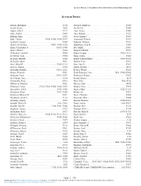 Author Index