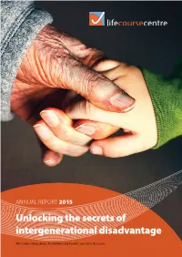 Unlocking the Secrets of Intergenerational Disadvantage