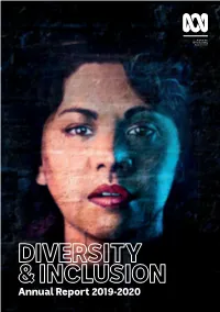 Diversity & Inclusion Annual Report 2019-20