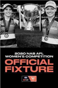 Fixture Aflw Conferences Explained