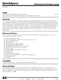 NVIDIA Quadro FX 560 Graphics Controller Overview