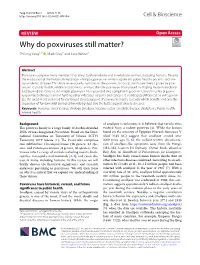 Why Do Poxviruses Still Matter? Zhilong Yang1,2* , Mark Gray2 and Lake Winter2