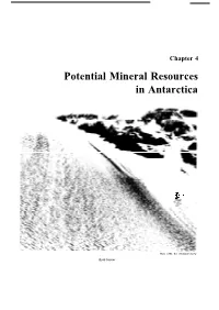 4: Potential Mineral Resources in Antarctica