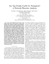 Are Tag Clouds Useful for Navigation? a Network-Theoretic Analysis