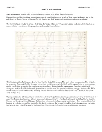 Introduction to Macroevolution