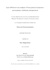 Laser Diffraction Size Analysis of Loess-Paleosol Sequences– Pretreatment, Calculation, Interpretation