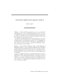 NON-SPLIT REDUCTIVE GROUPS OVER Z Brian Conrad