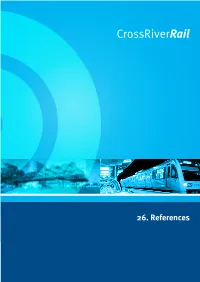 Cross River Rail Chapter 26 References