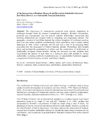 Island Studies Journal, Vol. 4, No. 2, 2009, Pp. 183-202 at The