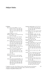 Subject Index