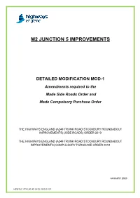 M2 Junction 5 Improvements