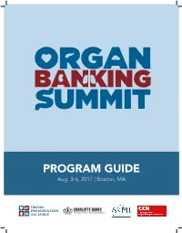 PROGRAM GUIDE Aug