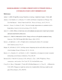 Reference List