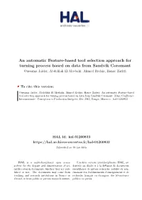 An Automatic Feature-Based Tool Selection Approach for Turning