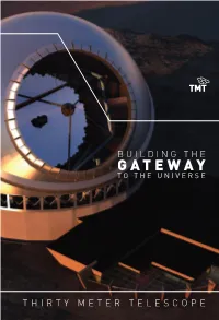 Building the Gateway to the Universe 3
