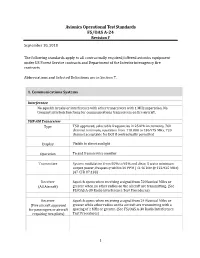FS/OAS A-24, Avionics Operational Test Standards for Contractually