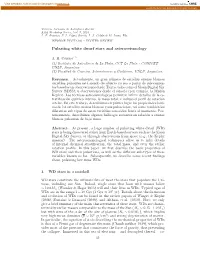 Pulsating White Dwarf Stars and Asteroseismology
