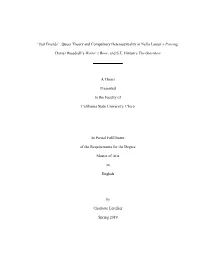Queer Theory and Compulsory Heterosexuality in Nella Larsen's